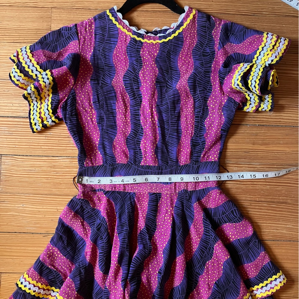 CeliaB Singapore Elektra Cha-Cha Printed Mini Dress Sz XS. - Picture 5 of 8